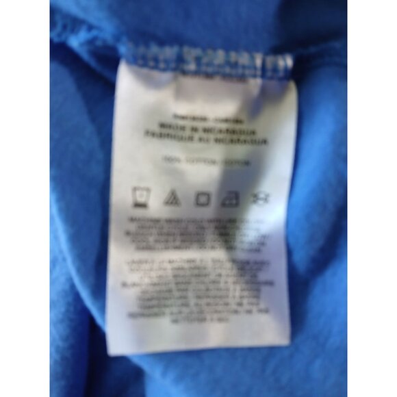 Nike Los Angeles Chargers Blue Graphic Tee Womens XL 100% Cotton Crewneck Bolts - Picture 8 of 9